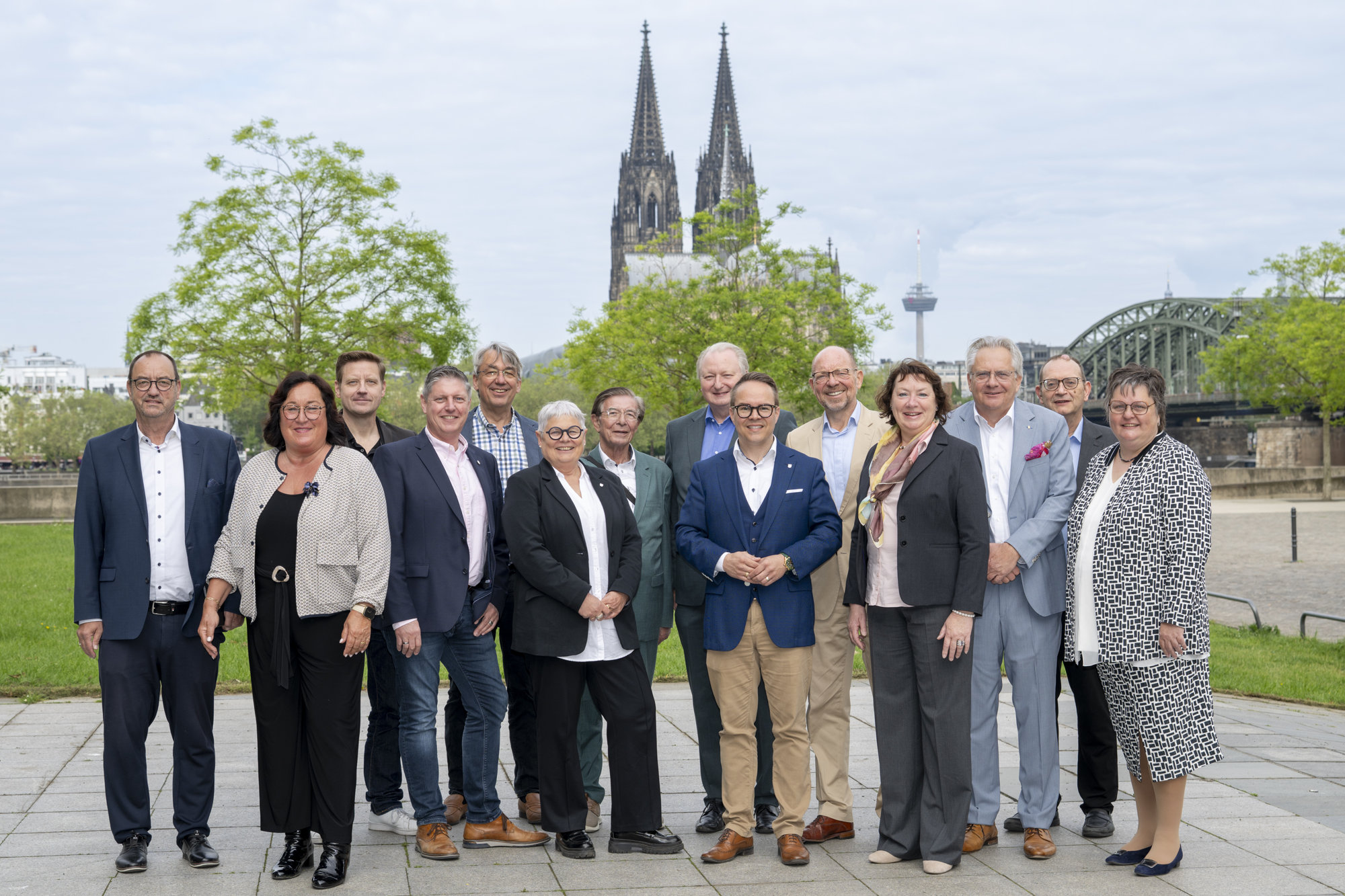 CDU-Fraktionsvorstand in der Landschaftsversammlung Rheinland